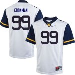 Men's West Virginia Mountaineers NCAA #99 Sam Cookman White Authentic Nike Stitched College Football Jersey NJ15E31UB